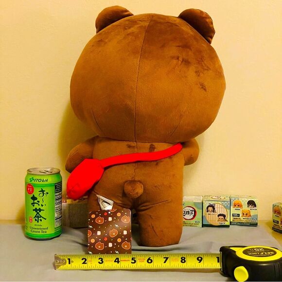 NWT BIG SAN-X Line Friends Candy Brown 16” - Picture 4 of 6